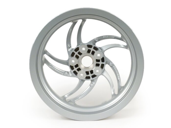 Pelek rem cakram belakang -PIAGGIO 3.00-12 inci - Piaggio Fly 125 (RP8M79100) - Silver
