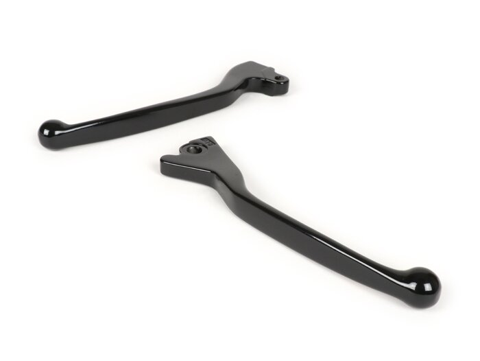 Palanca de freno - CALIDAD OEM - Vespa LX50-125, Primavera 50-125, S50-125, Sprint 50-125, Gilera Runner FX 125 DT/FXR180 DT, Piaggio TPH50 (ZAPC290, LBMC481), NRG50 DT (ZAPC453), Liberty 50-125, Fly 50-150 - negro brillante