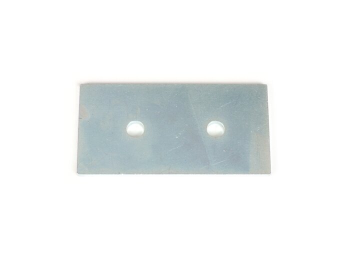 Piastra di rinforzo per gancio portapacchi sul telaio -QUALITÀ OEM- Vespa PX, Rally, Sprint, TS, GT, GTR, GL, SS180, GS160)