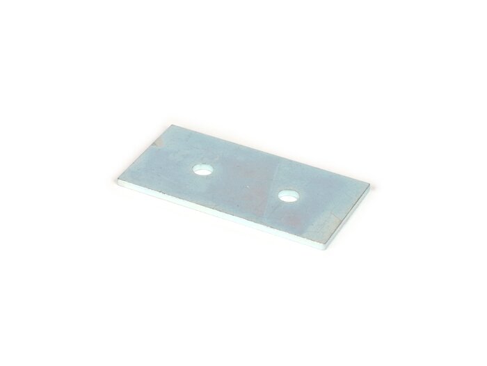 Piastra di rinforzo per gancio portapacchi sul telaio -QUALITÀ OEM- Vespa PX, Rally, Sprint, TS, GT, GTR, GL, SS180, GS160)