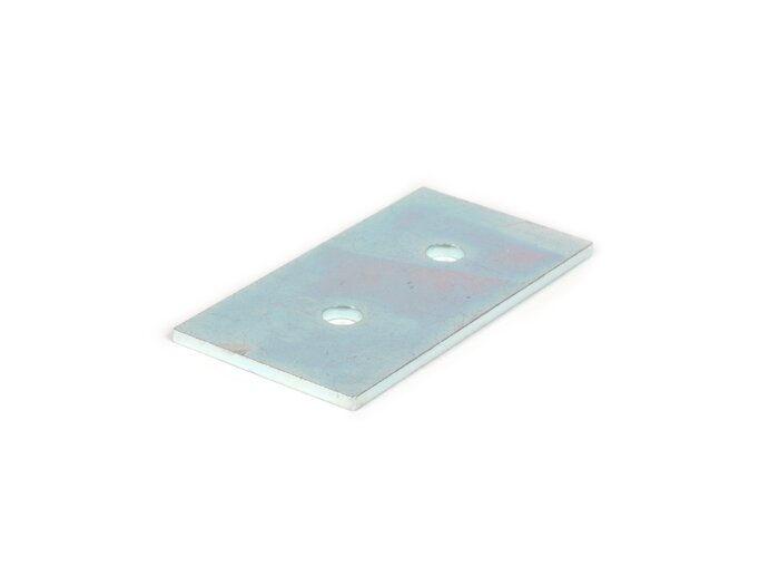Piastra di rinforzo per gancio portapacchi sul telaio -QUALITÀ OEM- Vespa PX, Rally, Sprint, TS, GT, GTR, GL, SS180, GS160)