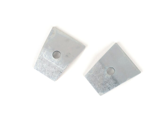 Fuel tank mounting brackets (2 pcs) -OEM QUALITY- Vespa 125 V1 - V15