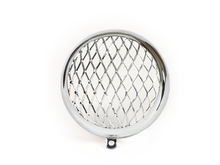Koplamp sierring met rooster -VESPA Ø=105/115mm (glas/behuizing)- Vespa Wideframe VM1, VN1