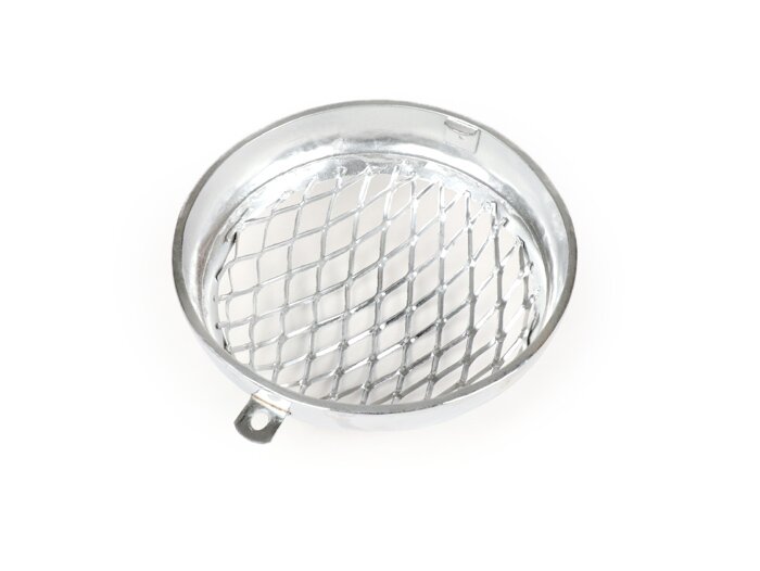 Koplamp sierring met rooster -VESPA Ø=105/115mm (glas/behuizing)- Vespa Wideframe VM1, VN1
