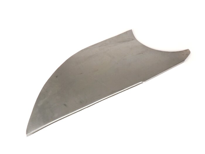 Tôle de réparation châssis intérieur, arrière, gauche -RICAMBIO RAPIDO- Vespa 98, Vespa Wideframe V1-V15, V30-V33, VM1T, VM2T, VN1T, VN2T, Vespa 150 VL1T, VL2T, VL3T, VB1T, GS 150 (VS1T, VS2T, VS3T, VS4T, VS5T)