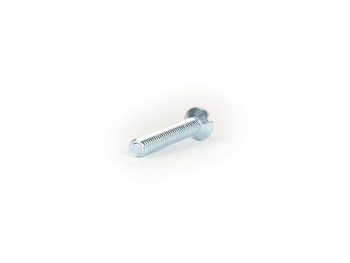 Raised slotted countersunk screw -DIN 964- M4 x 25 - zinc-plated (for footboard stripes terminal Lambretta)