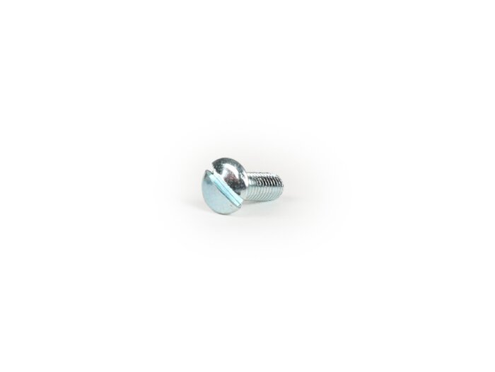 Raised slotted countersunk screw -DIN 964- M4 x 12 - zinc-plated (for footboard stripes terminal Lambretta)