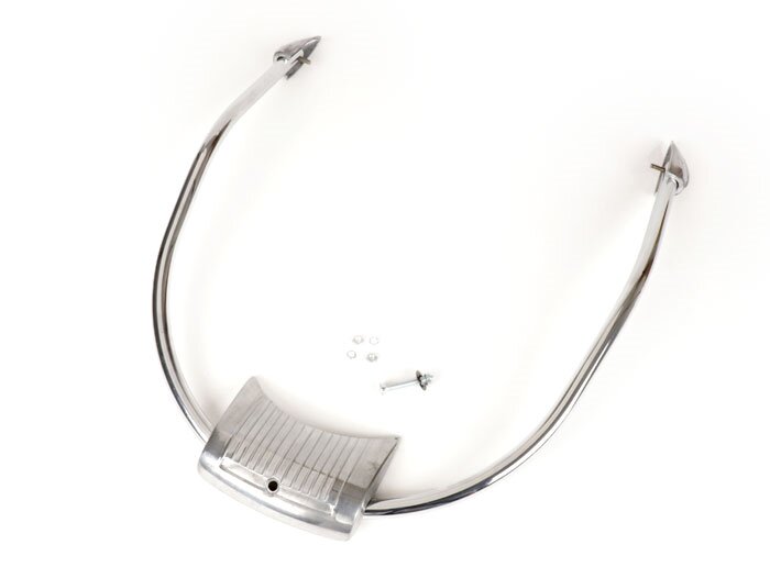 Voorbumper -VIGANO- Lambretta LI (serie 1-2), TV (serie 1-2) - chroom