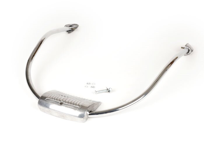 Voorbumper -VIGANO- Lambretta LI (serie 1-2), TV (serie 1-2) - chroom