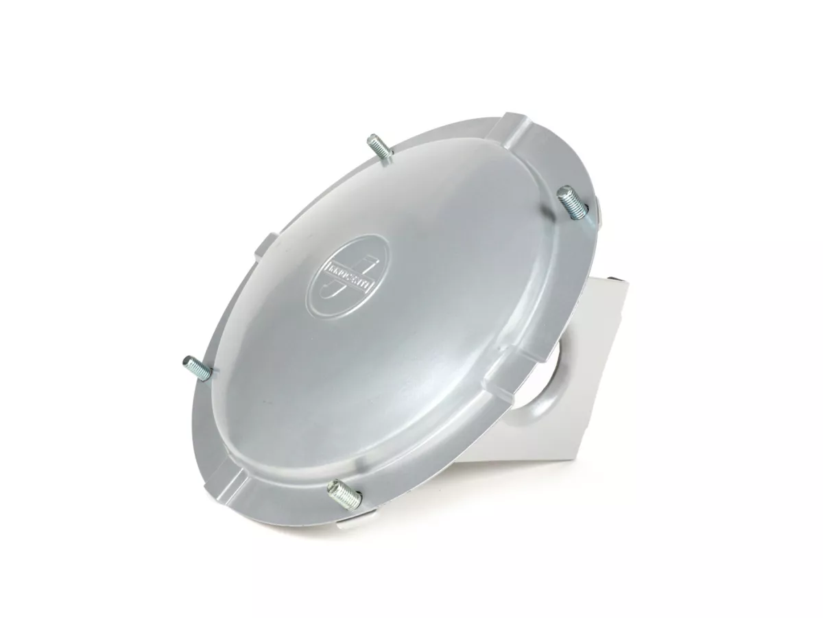 Rear spare wheel carrier -LAMBRETTA- Lambretta LI 125 (series 1) LI 125 (series 2), LI 150 (series 1), LI 150 (series 2), TV 175 (series 1), TV 175 (series 2)