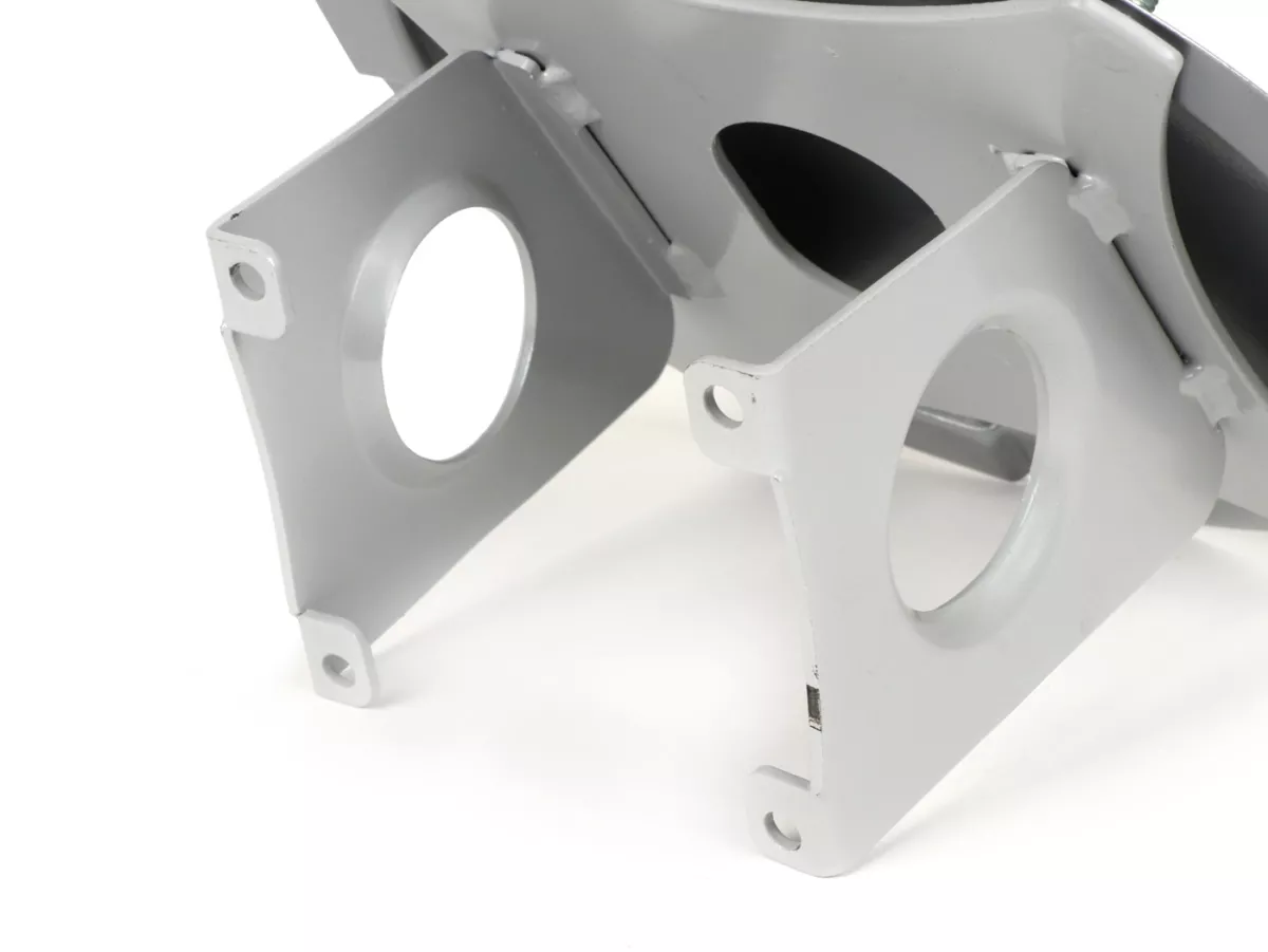 Rear spare wheel carrier -LAMBRETTA- Lambretta LI 125 (series 1) LI 125 (series 2), LI 150 (series 1), LI 150 (series 2), TV 175 (series 1), TV 175 (series 2)