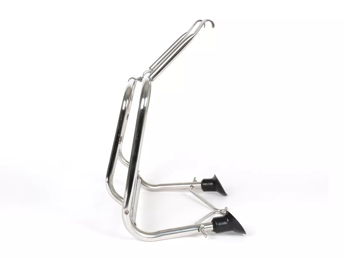 Fällbart främre bagageräcke -VIGANO Style- Lambretta LI (Serie 2), TV (Serie 2) - rostfritt stål