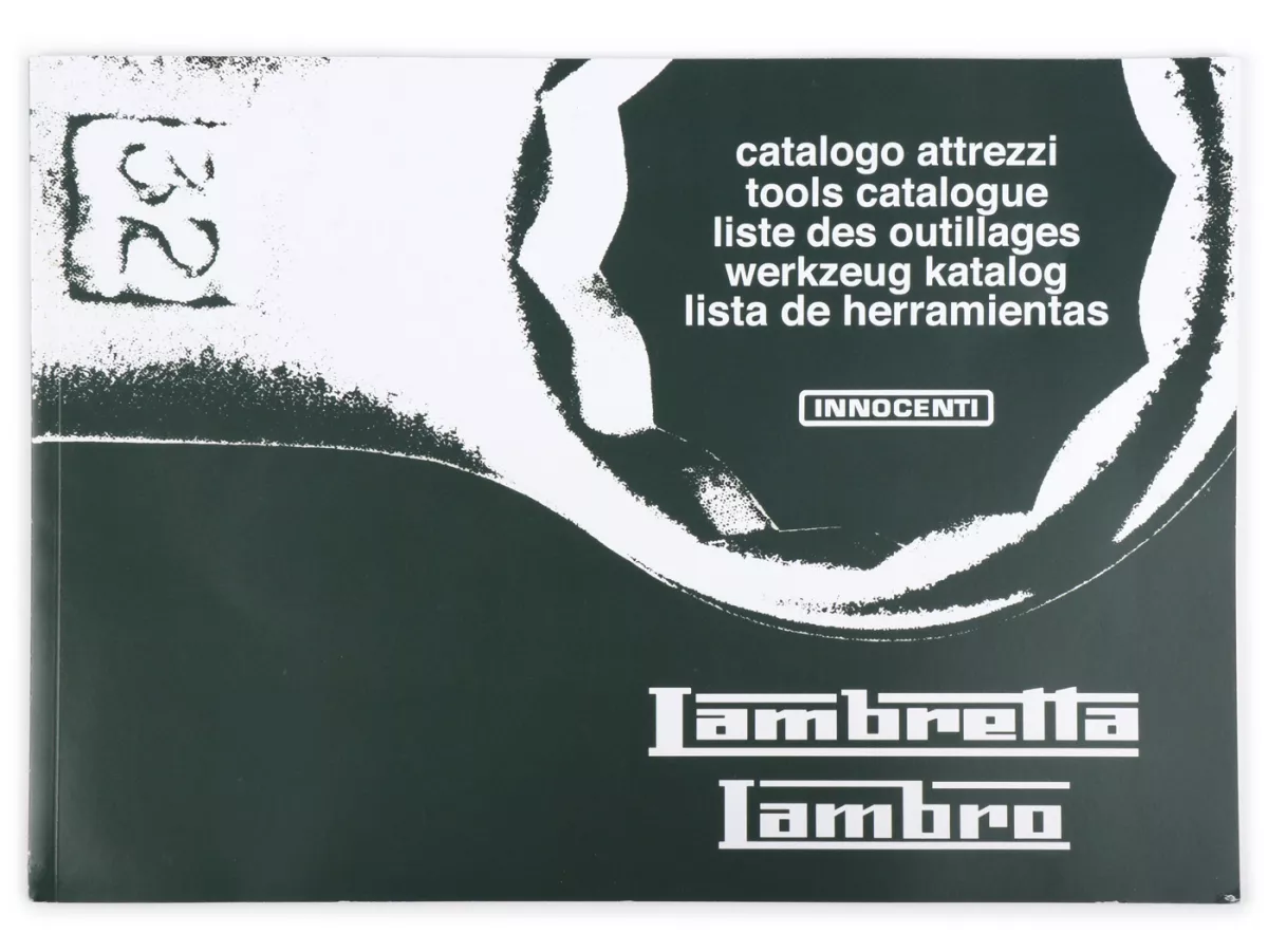 Tools catalogue -SCOOTERPRODUCTS- Lambretta and Lambro (1960's models)