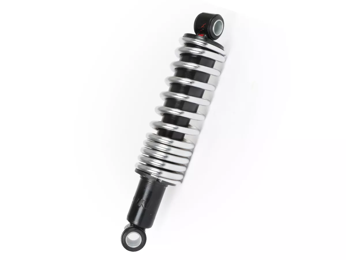 Shock absorber rear -UNI Auto, 315mm- Lambretta LI (series 1-2), TV (series 2) - chrome