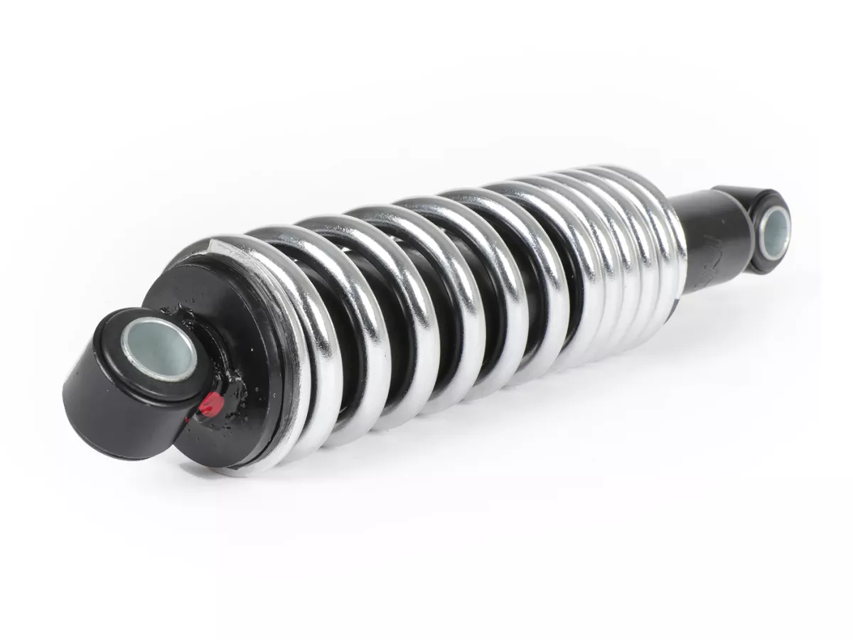 Shock absorber rear -UNI Auto, 315mm- Lambretta LI (series 1-2), TV (series 2) - chrome