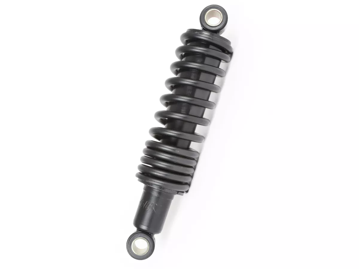 Achterschokdemper -UNI Auto, 305mm- Lambretta LI (serie 3), LIS, SX, TV (serie 3), DL, GP - zwart
