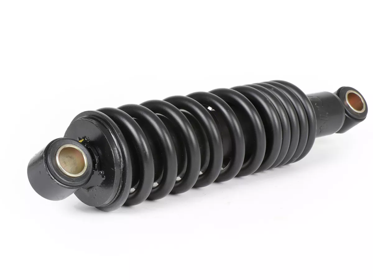 Achterschokdemper -UNI Auto, 305mm- Lambretta LI (serie 3), LIS, SX, TV (serie 3), DL, GP - zwart