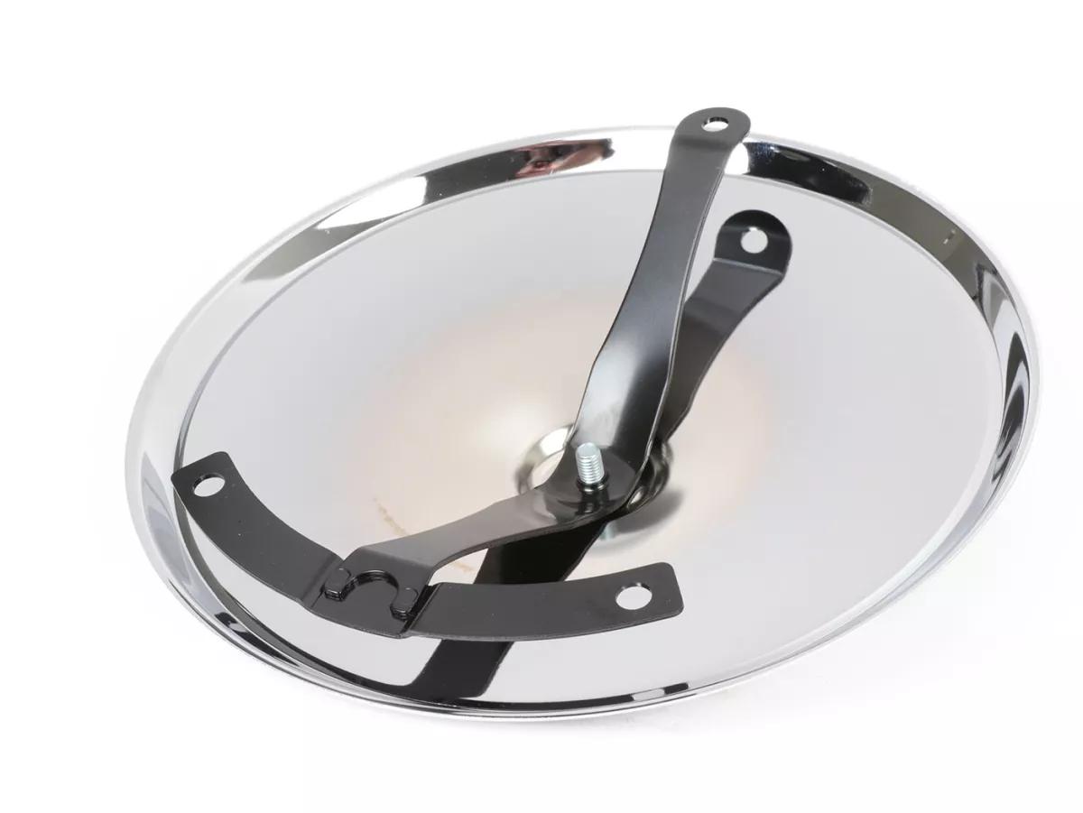 Wheel disc -OEM QUALITY, Moon-Cap- for 10 open rim type - Vespa V50, V90, PV125, ET3, PK, GT, GTR, TS, GL, GS VS5T, Sprint, T4, Rally, PX, T5 125ccm - chrome