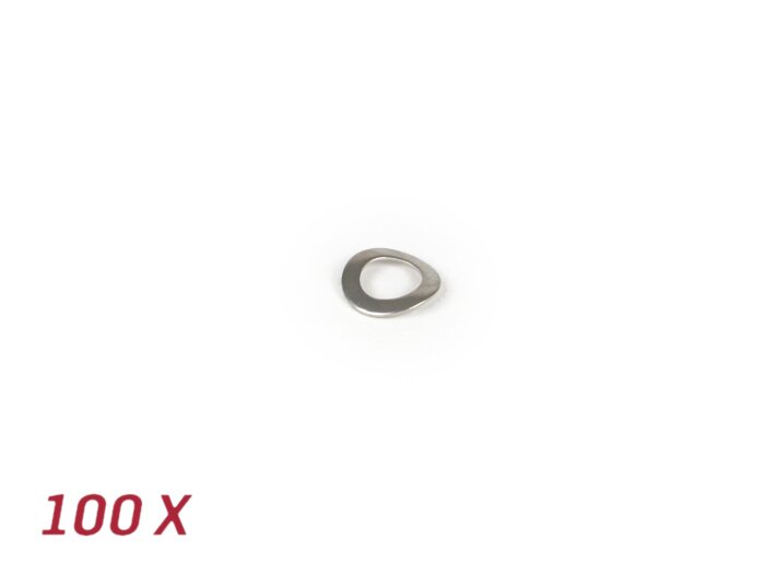 Rondella elastica a onda -DIN 137 acciaio inox- 100 pezzi - M6