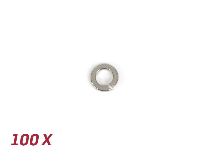Rondella elastica -DIN 127 acciaio inox- 100 pezzi - M8