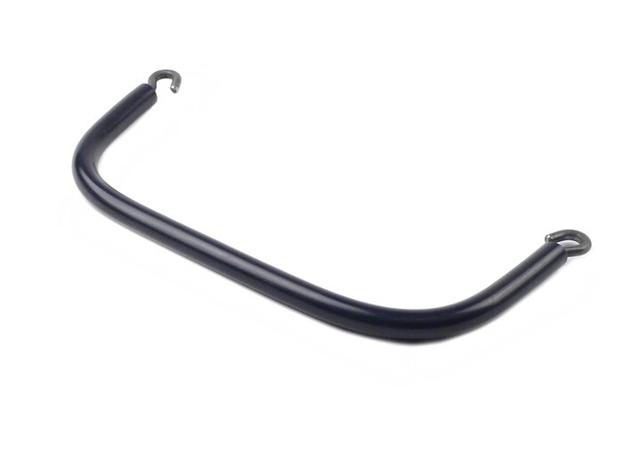 Saddle passenger grip -(24,5cm hole centre distance) -SELLERIA TREZZI- Vespa 125 VNA1T, VNA2T, VNB1 till VNB6, Vespa 150 VB1T, VBA1T, VBB1, VBB2, Vespa 150 VL1 bis VL3T, VB1T  - dark blue
