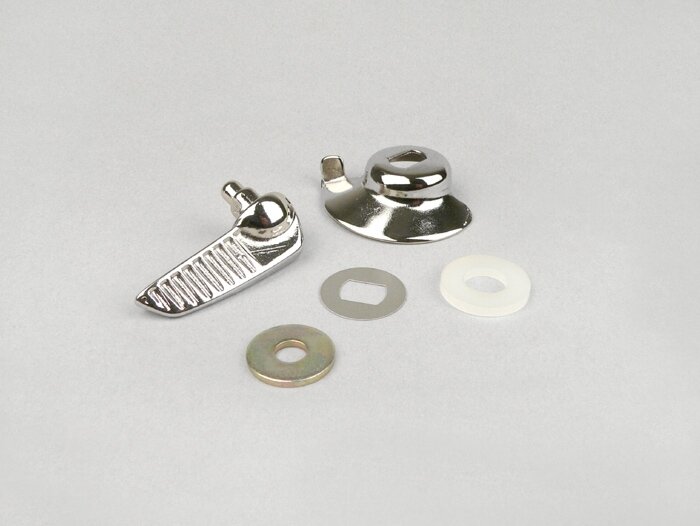 Levier d'aile -QUALITÉ OEM- Vespa V50, V90, SS50, SS90, PV125, ET3 - aluminium