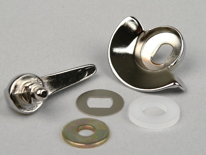 Levier d'aile -QUALITÉ OEM- Vespa V50, V90, SS50, SS90, PV125, ET3 - aluminium