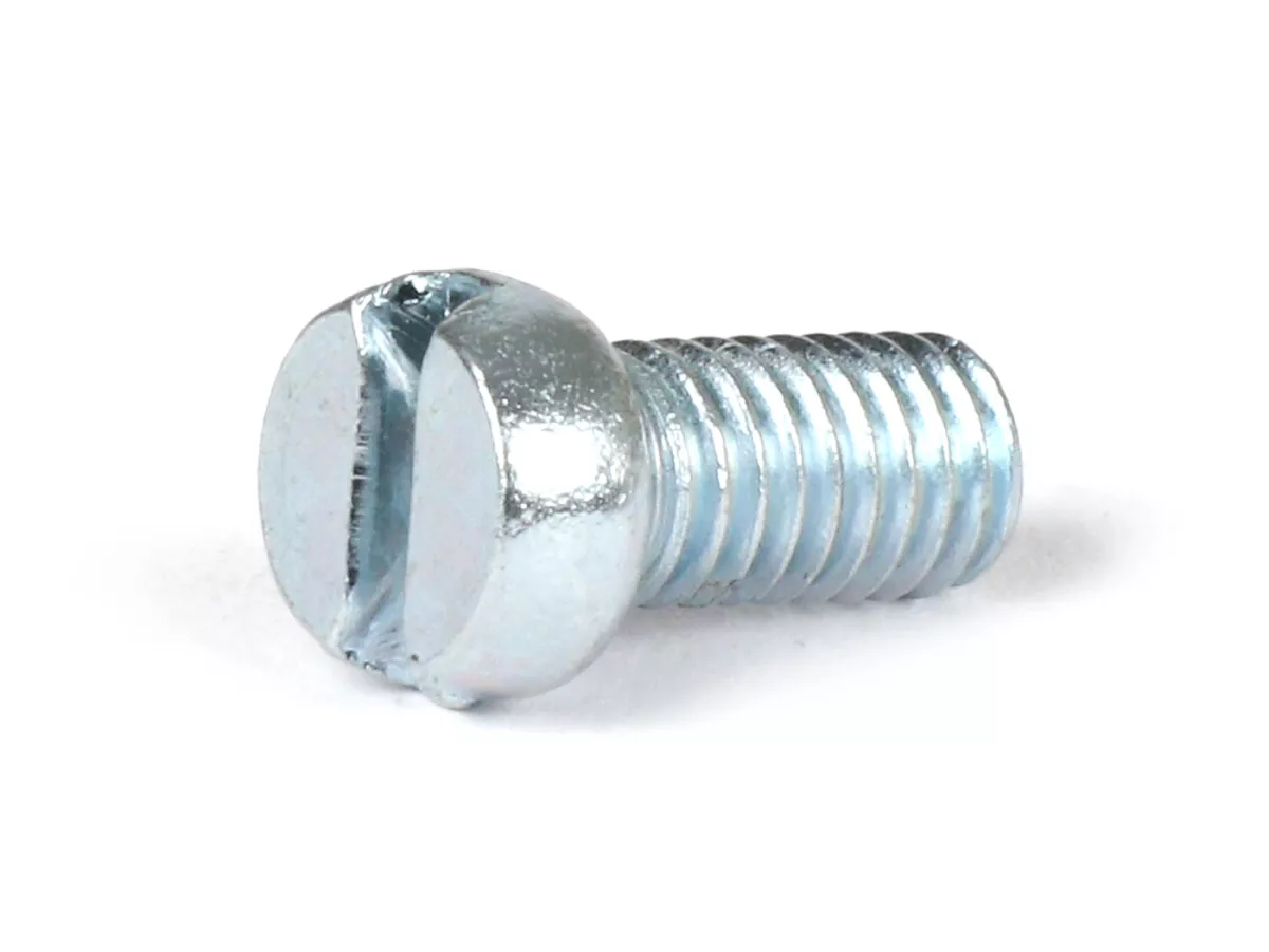 Tornillo -DIN 84- M6 x 10mm (utilizado para la tapa del ventilador Vespa)