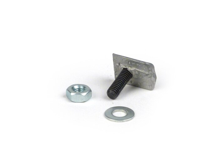T-shaped screw for fixing trims on mudguard/side panel -RICAMBIO RAPIDO, cast aluminium- Vespa VBB, VNB, GT (VNL2T), GTR (VNL2T), GL (VLA1T), Super 125/150 (VNC1T/VBC1T), GS160 (VSB1T), SS180 (VSC1T)