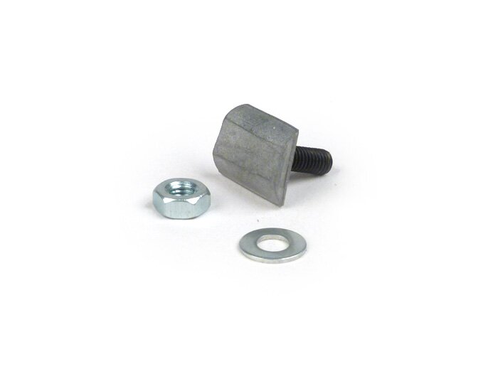 T-shaped screw for fixing trims on mudguard/side panel -RICAMBIO RAPIDO, cast aluminium- Vespa VBB, VNB, GT (VNL2T), GTR (VNL2T), GL (VLA1T), Super 125/150 (VNC1T/VBC1T), GS160 (VSB1T), SS180 (VSC1T)