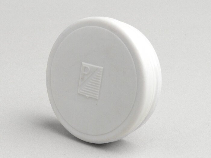 Bisel del velocímetro - CALIDAD OEM - V50 con velocímetro redondo - logotipo rectangular - gris