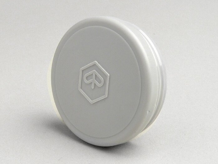 Bisel del velocímetro - CALIDAD OEM - V50 con velocímetro redondo - logotipo hexagonal - gris