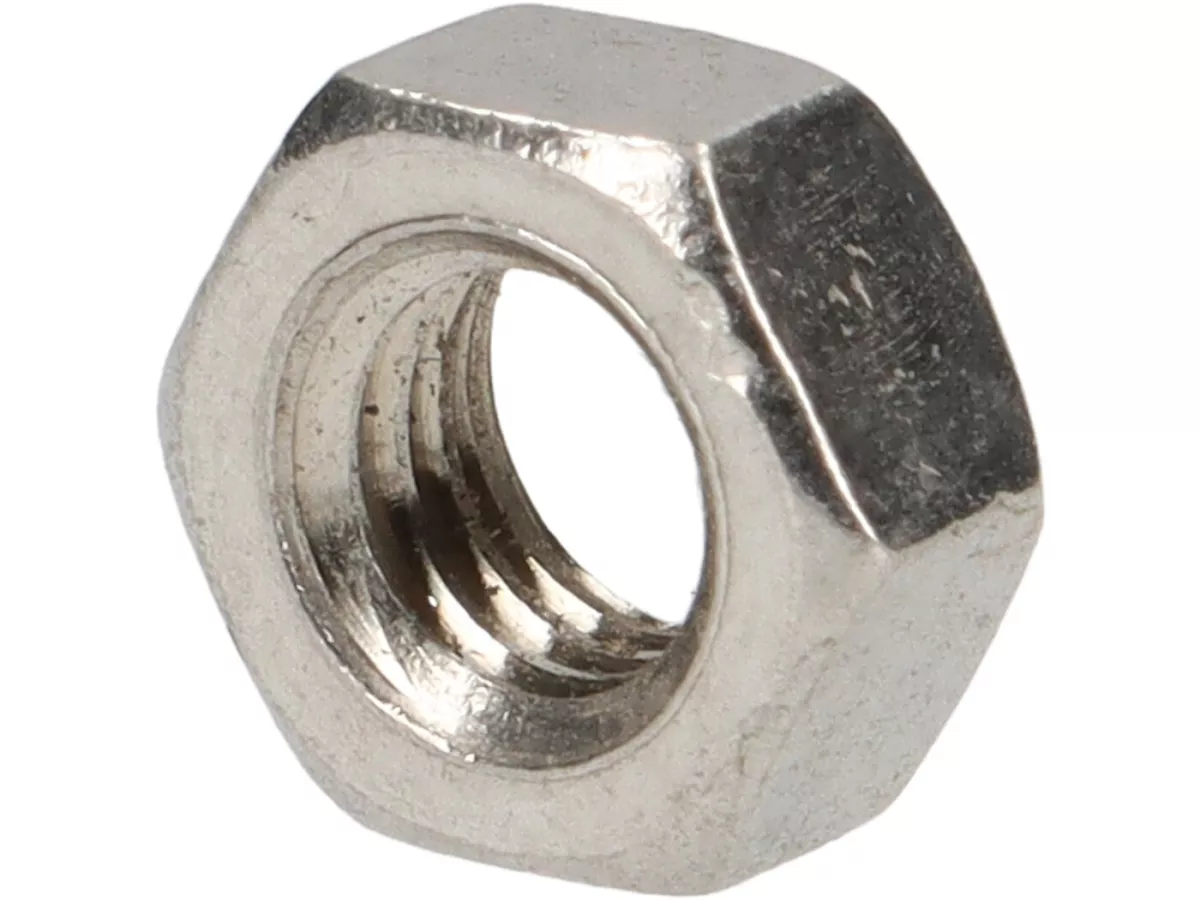 Dado -DIN 934- M5 - acciaio inossidabile