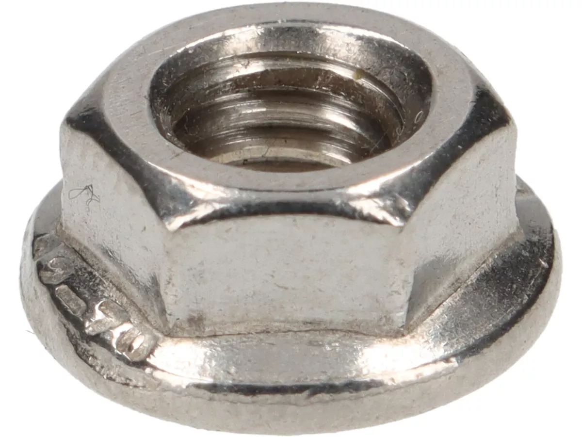 Tuerca con brida -DIN 6923- M6 - acero inoxidable