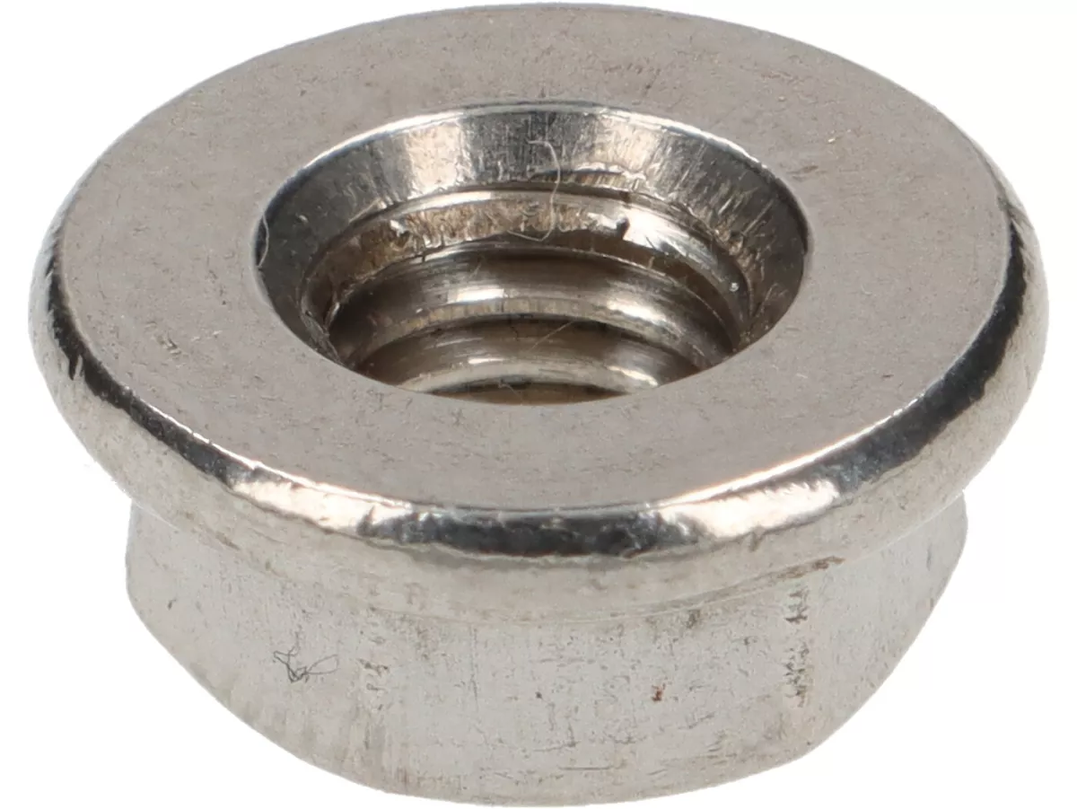 Tuerca con brida -DIN 6923- M6 - acero inoxidable