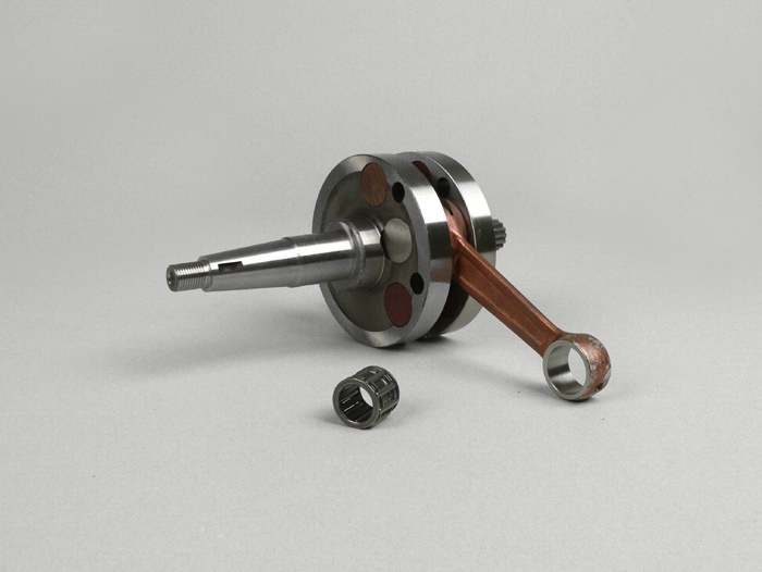 Crankshaft -CASA LAMBRETTA- Lambretta J50, Lui 50 - used with needle bearing on the alternator side