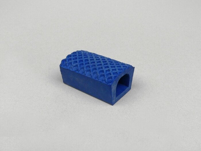 Brake pedal rubber -OEM QUALITY- Vespa Rally180 (VSD1T), Rally200 (VSE1T), Sprint150 (VLB1T), GT125 (VNL2T), GTR125 (VNL2T), GL150 (VLA1T) - blue
