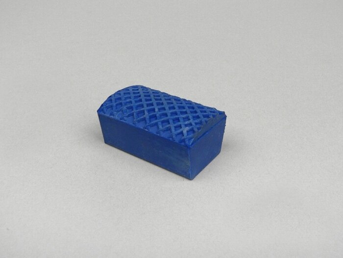 Brake pedal rubber -OEM QUALITY- Vespa Rally180 (VSD1T), Rally200 (VSE1T), Sprint150 (VLB1T), GT125 (VNL2T), GTR125 (VNL2T), GL150 (VLA1T) - blue