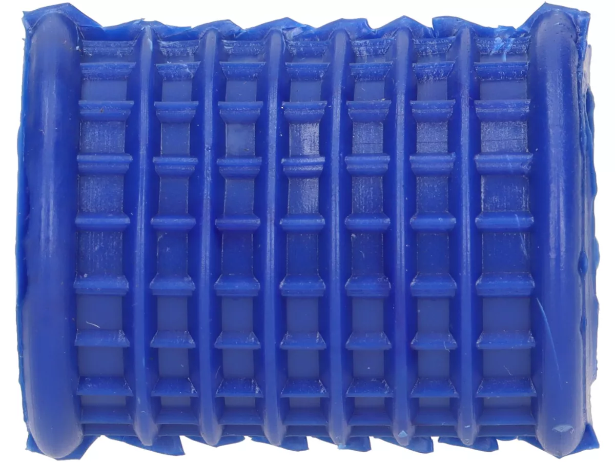 Kickstarter rubber ribbed (round) -OEM QUALITY- Vespa Largeframe (1958-1985) e.g. VBA, VBB, VNB, GT, GTR, Super, Sprint, GL, Rally, GS160, SS180, PX - Blue