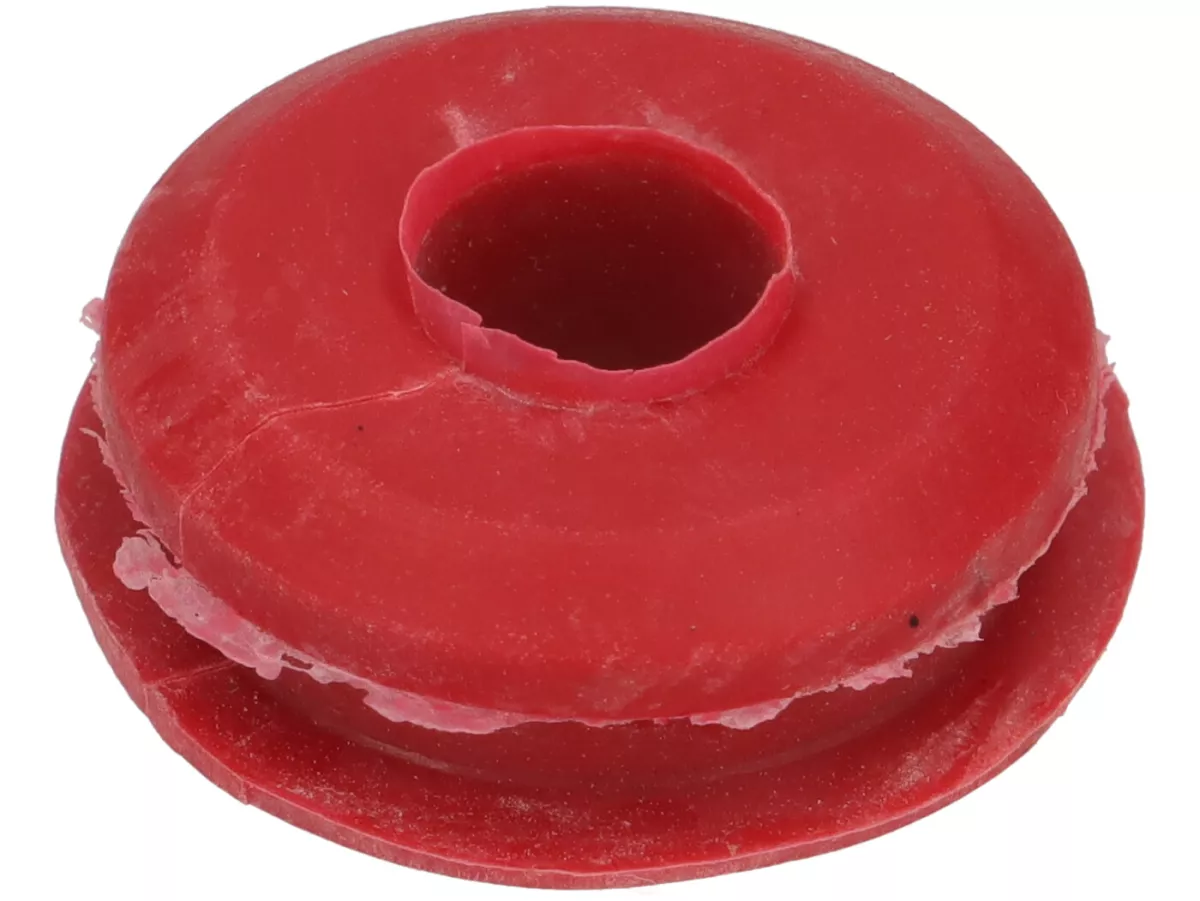 Anello in gomma leva rubinetto benzina -QUALITA' OEM- Vespa PX old (-1984), Largeframe (-1984), Smallframe - Rosso