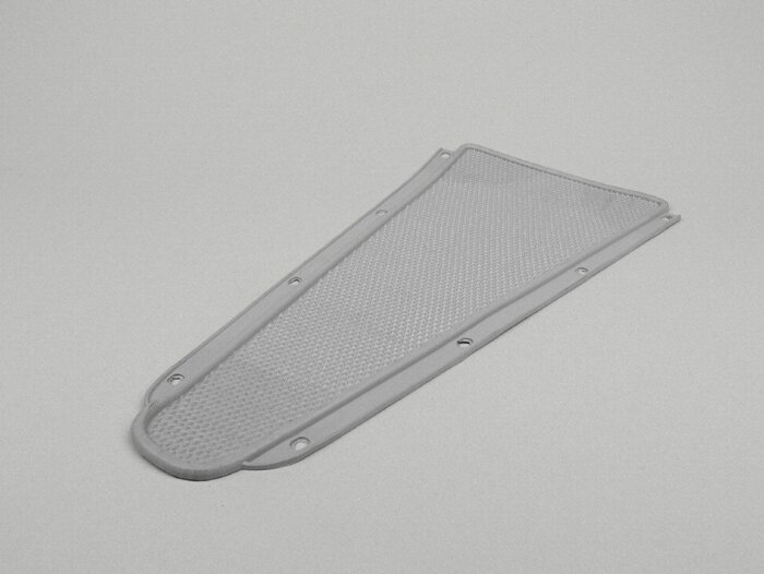 Opstap vloermat -OEM KWALITEIT- Vespa Rally180 (VSD1T), Rally200 (VSE1T), Sprint150 (VLB1T), TS125 (VNL3T), GT125 (VNL2T), GTR125 (VNL2T), SS180 (VSC1T), GS160 / GS4 (VSB1T), Super, VNA, VNB, VBA, VBB - Grijs
