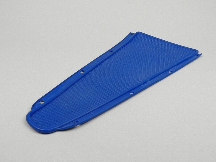 Tappetino di accesso -QUALITÀ OEM- Vespa Rally180 (VSD1T), Rally200 (VSE1T), Sprint150 (VLB1T), TS125 (VNL3T), GT125 (VNL2T), GTR125 (VNL2T), SS180 (VSC1T), GS160 / GS4 (VSB1T), Super, VNA, VNB, VBA, VBB - Blu