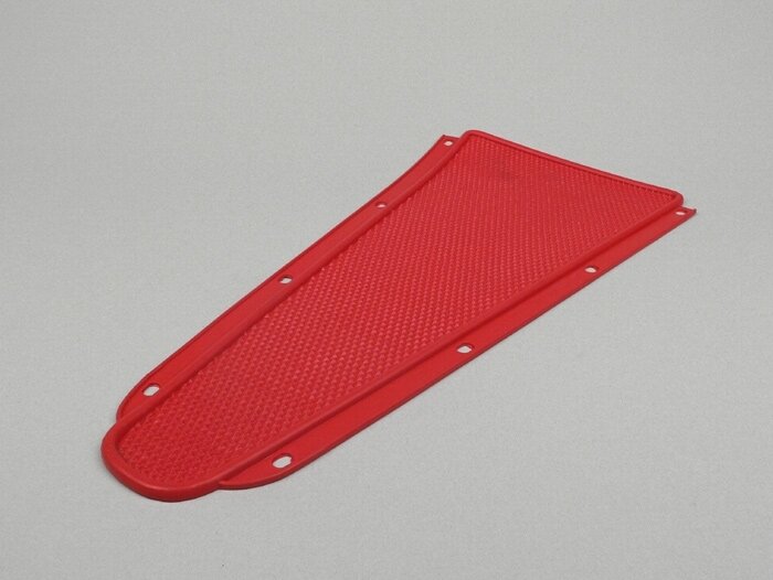 Tappetino -QUALITÀ OEM- Vespa Rally180 (VSD1T), Rally200 (VSE1T), Sprint150 (VLB1T), TS125 (VNL3T), GT125 (VNL2T), GTR125 (VNL2T), SS180 (VSC1T), GS160 / GS4 (VSB1T), Super, VNA, VNB, VBA, VBB - Rosso