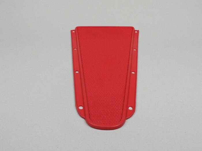 Tappetino -QUALITÀ OEM- Vespa Rally180 (VSD1T), Rally200 (VSE1T), Sprint150 (VLB1T), TS125 (VNL3T), GT125 (VNL2T), GTR125 (VNL2T), SS180 (VSC1T), GS160 / GS4 (VSB1T), Super, VNA, VNB, VBA, VBB - Rosso