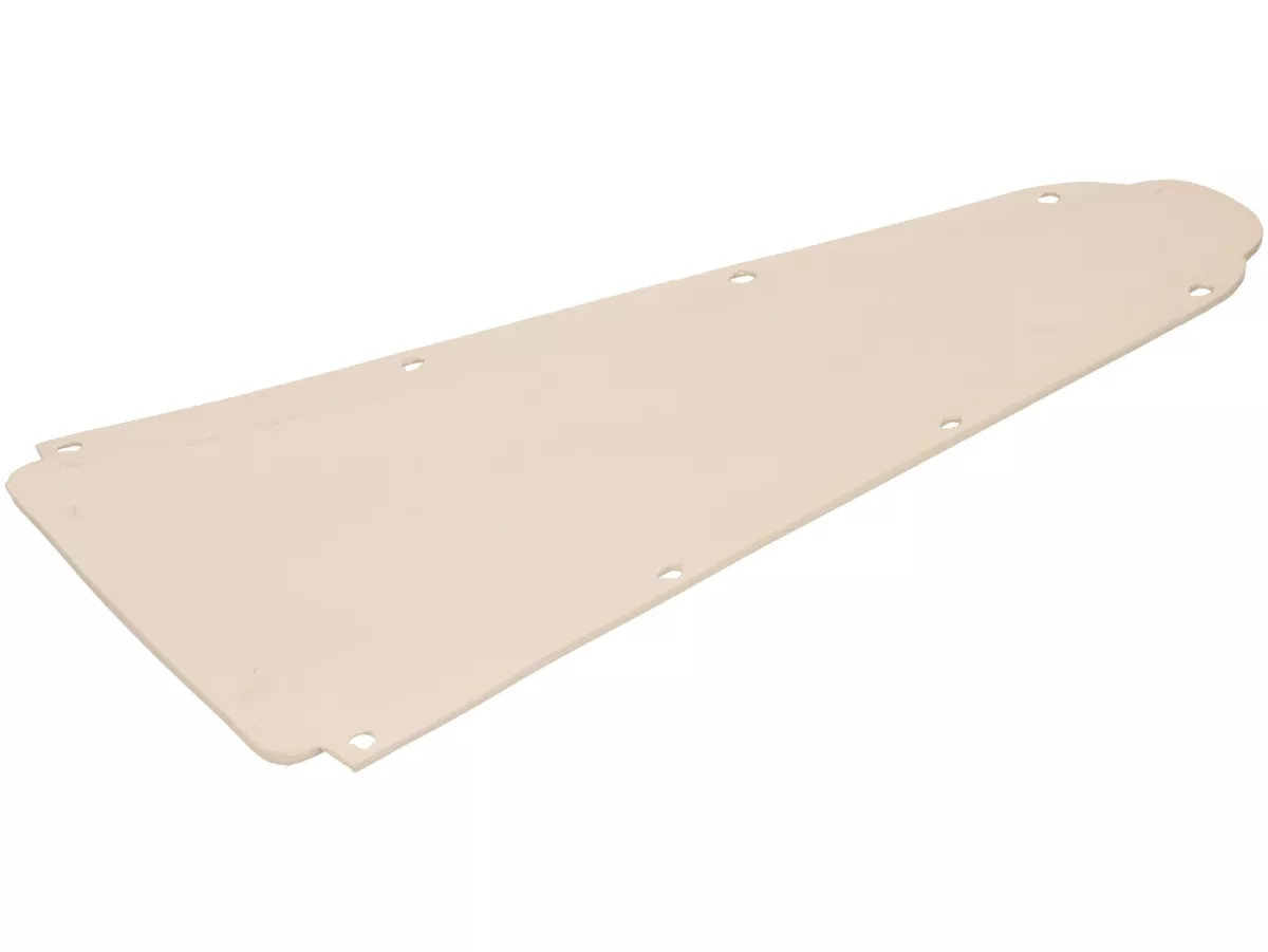 Alfombrilla de acceso - CALIDAD OEM - Vespa Rally180 (VSD1T), Rally200 (VSE1T), Sprint150 (VLB1T), TS125 (VNL3T), GT125 (VNL2T), GTR125 (VNL2T), SS180 (VSC1T), GS160 / GS4 (VSB1T), Super, VNA, VNB, VBA, VBB - Blanco