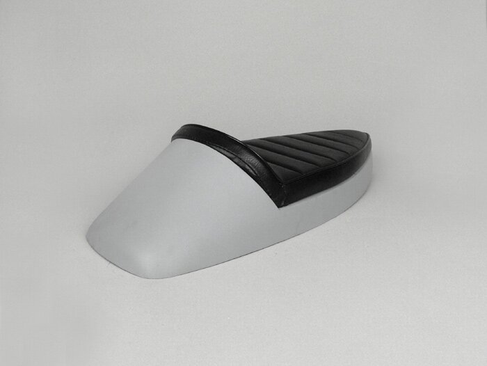 Seat -SSC- Vespa PX125, PX150, PX200 -  black