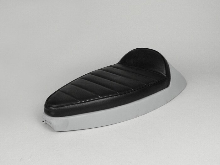 Seat -SSC- Vespa Sprint150 (VLB1T), TS125 (VNL3T), GT125 (VNL2T), GTR125 (VNL2T), GL150 (VLA1T), Super, VNA, VNB, VBA, VBB - black