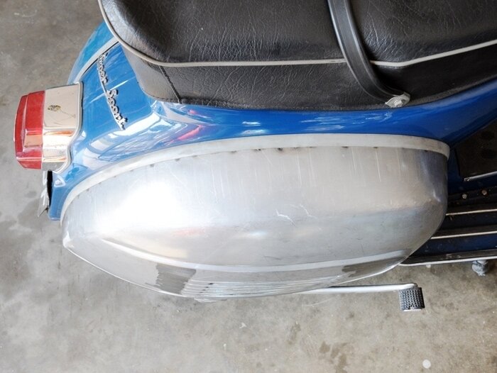 Set di coperture laterali -PREMIUM QUALITY- Vespa SS180 (VSC1T) - metallo, stampato