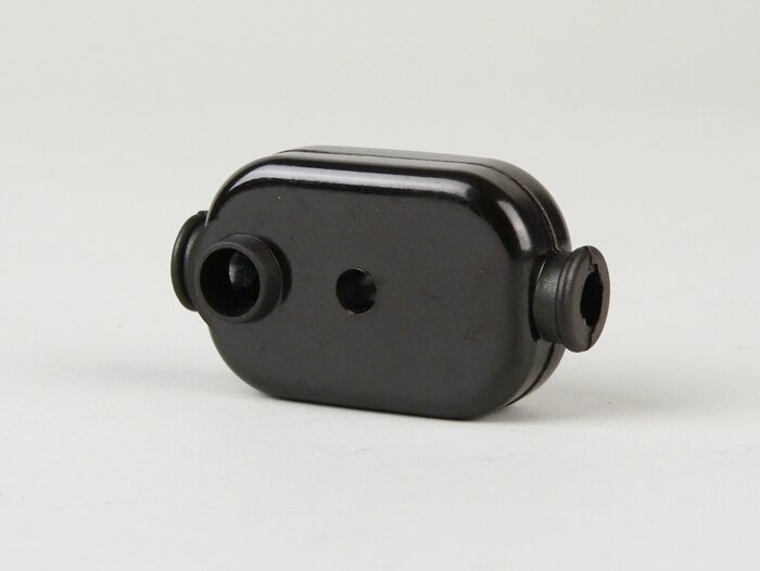 Junction box engine -OEM QUALITY- Vespa VBA1T, VBB1T - VBB2T (-216488), GL 150 (-070721) - external high tension coil - black
