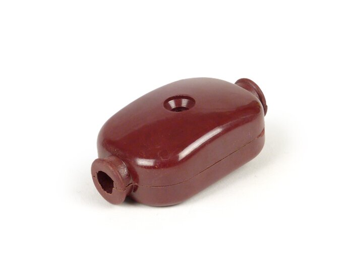 Junction box engine -OEM QUALITY- Vespa VBA1T, VBB1T - VBB2T (-216488), GL 150 (-070721) - external high tension coil - brown